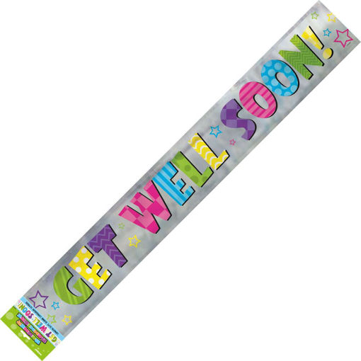 Picture of GET WELL SOON BANNER